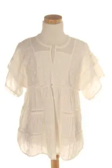 Blusa de manga corta 10 años Zara