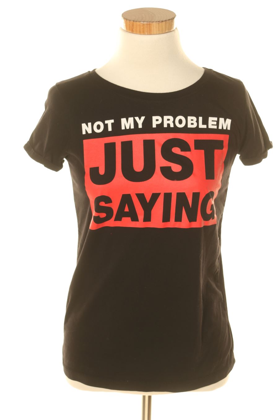 T-shirt FB sister de la taille XXS, de couleur noir