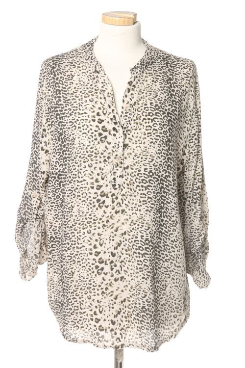 Blusa a maniche lunghe