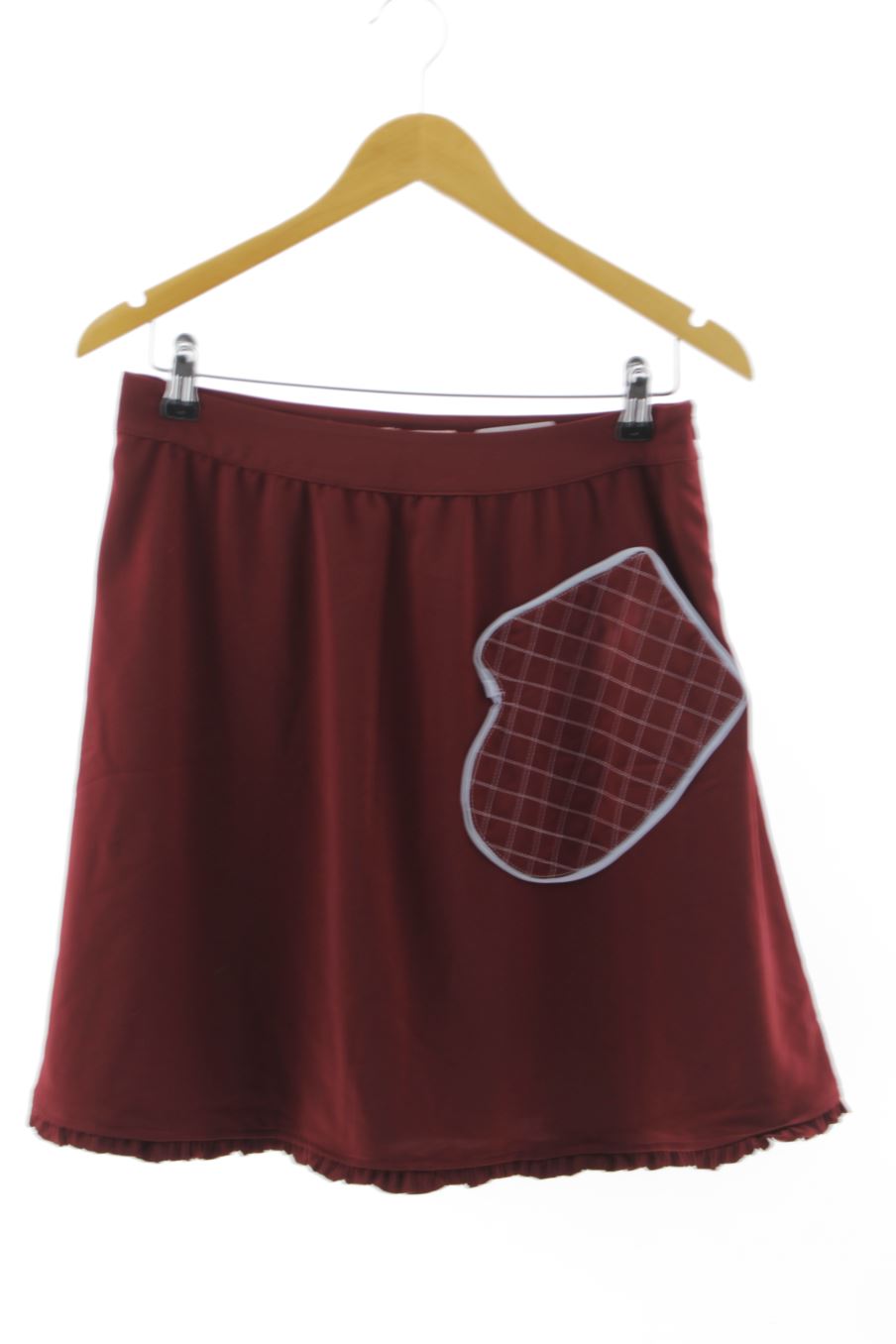 Falda de Book of Deer de la talla M, de color rojo