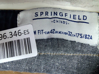 Shorts Springfield de la taille 42