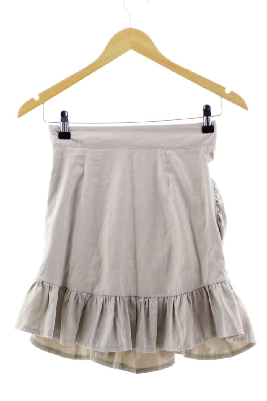 Faldas de Boohoo de la talla 32, de color gris