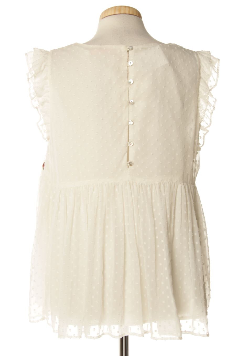 Blusa de manga corta de Trafaluc de la talla XL, de color flores