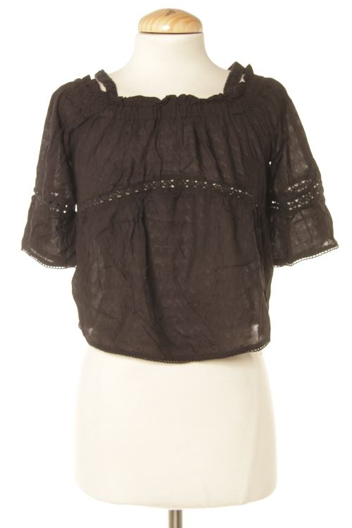 Blusa a maniche corte