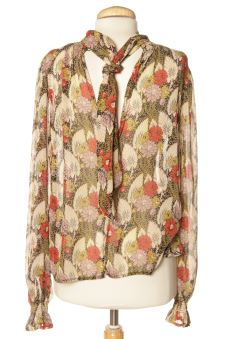 Blouse à manches longues 34 Topshop