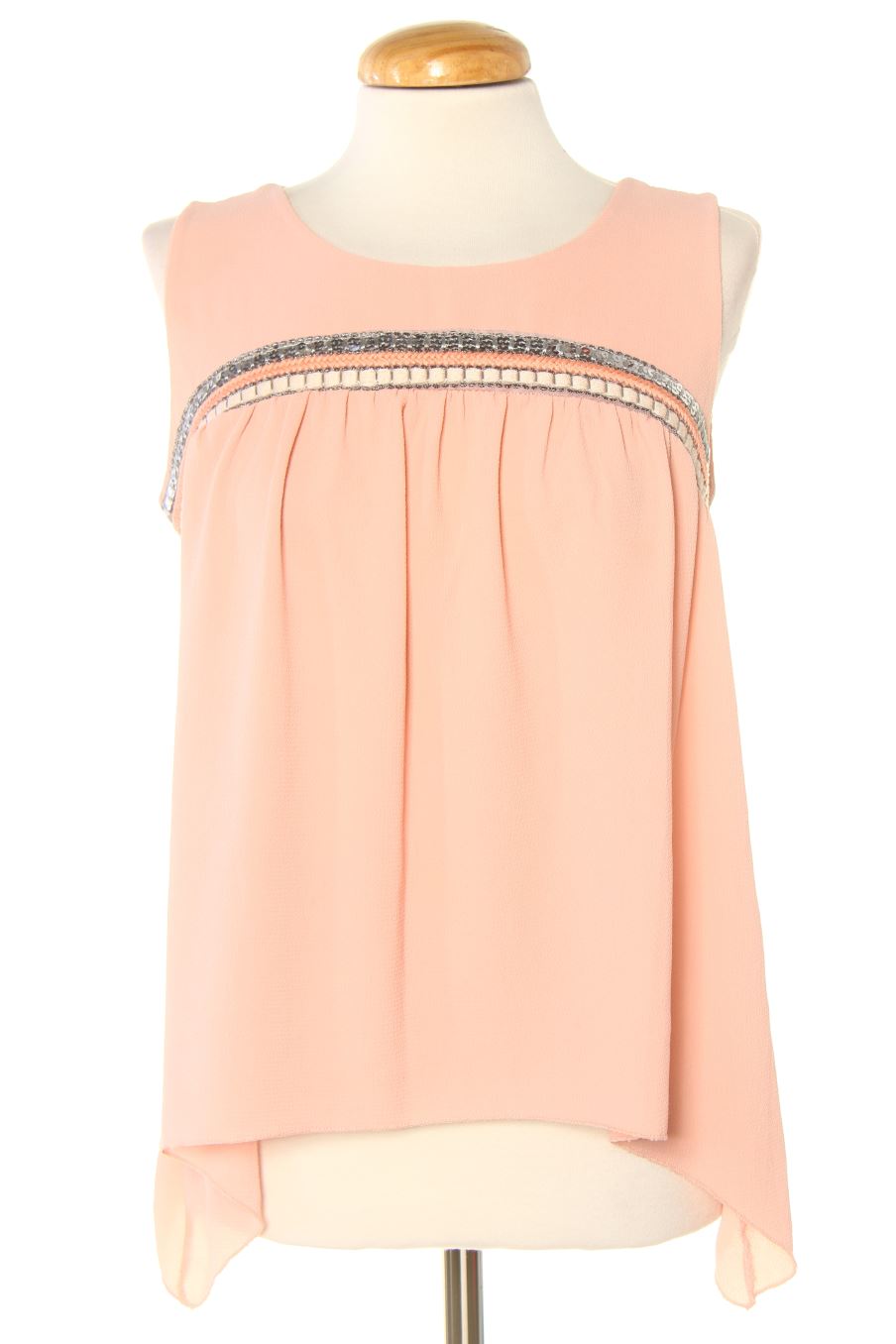 Top de PERCENTIL de la talla S, de color rosa