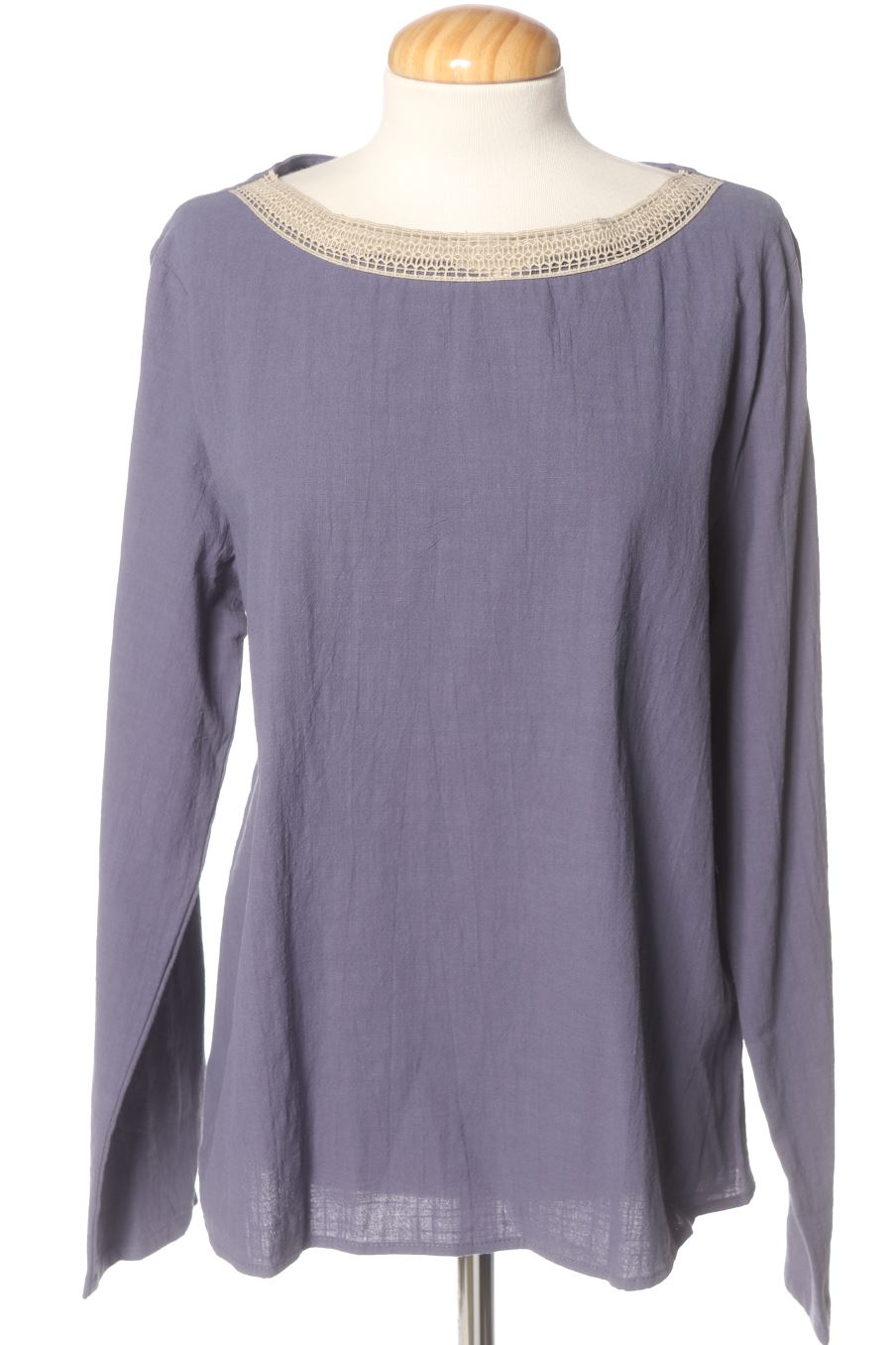 Blouse à manches longues PERCENTIL de la taille L, de couleur bleu
