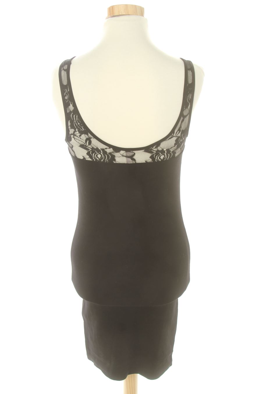 Vestido casual de Zebra de la talla XS, de color negro
