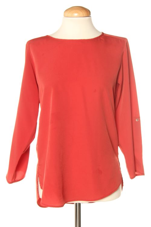 Blusa a maniche lunghe