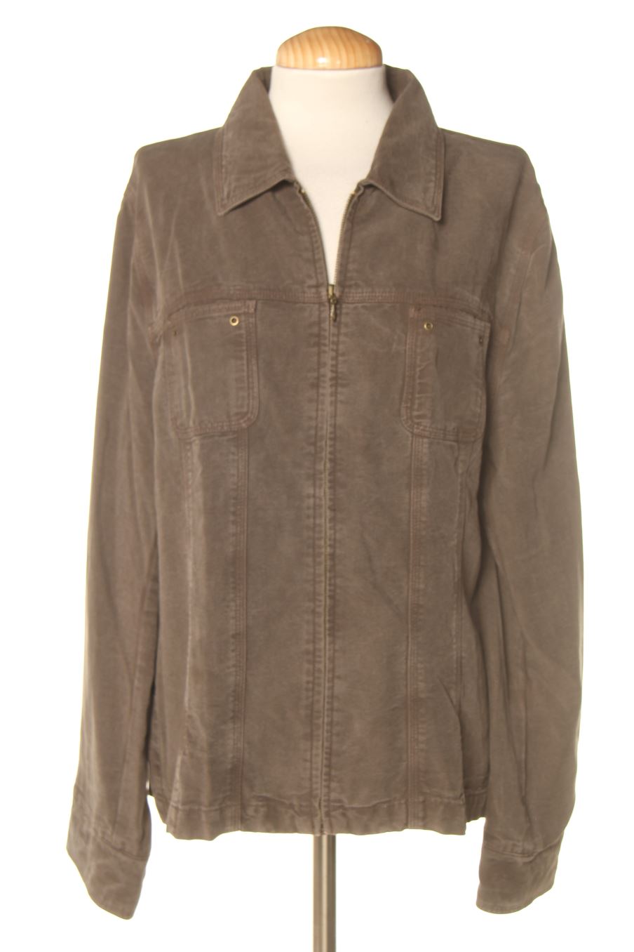 Blouson Armand Thiery de la taille 46 de couleur vert