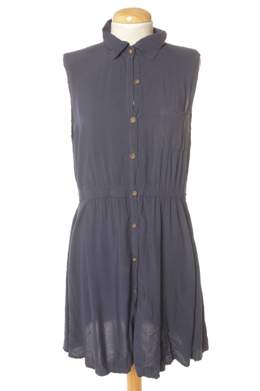 Robe casual Made in italy de la taille S, de couleur bleu marine