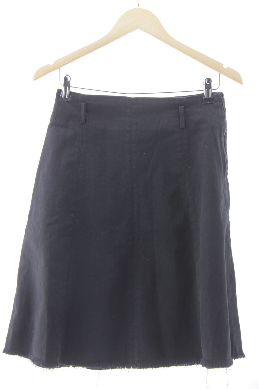 Jupe Maje de la taille 38, de couleur noir de denim
