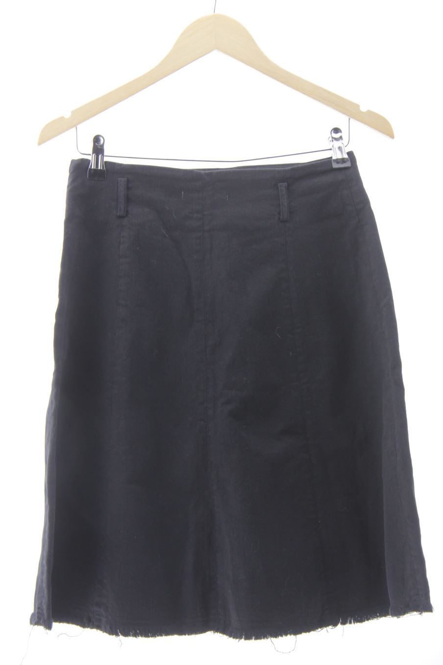 Jupe Maje de la taille 38, de couleur noir de denim