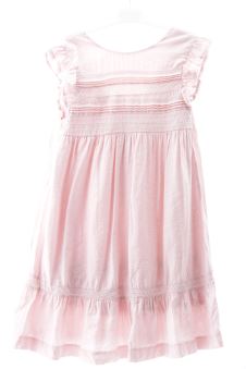 Aufwändiges Kleid 134 Coconut