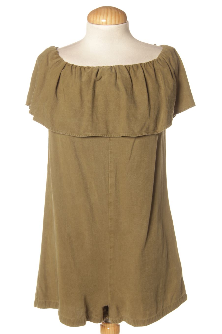 Mono de Zara de la talla XS, de color verde