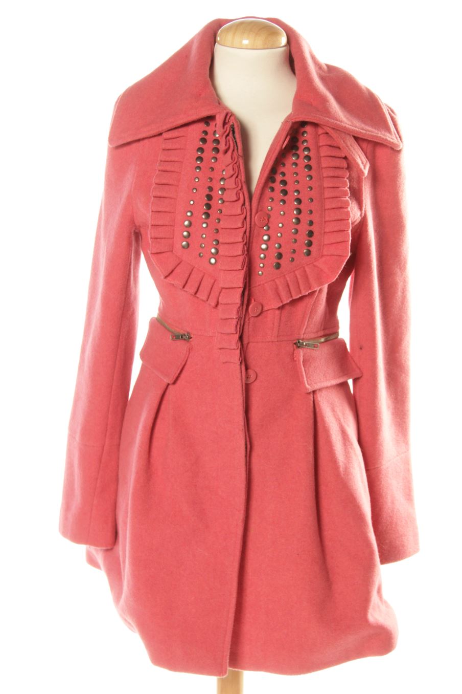 Manteau Only One de la taille 36, de couleur rose