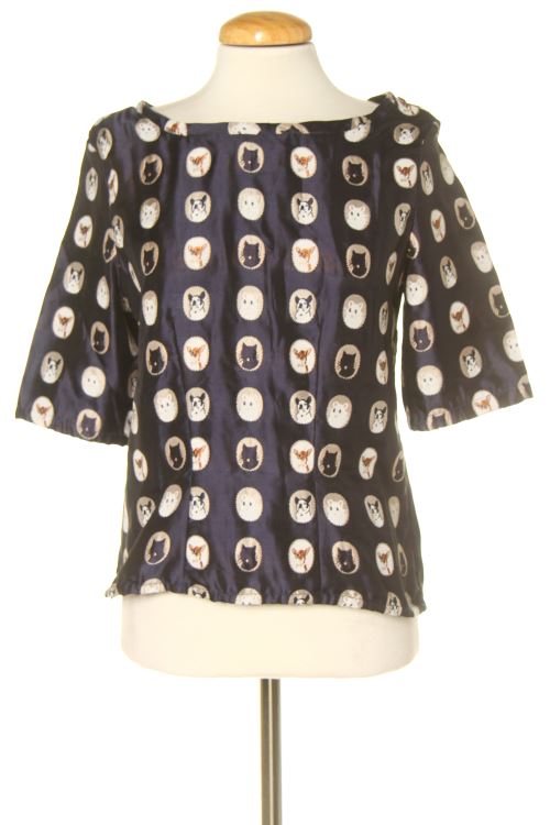 Blusa de manga corta