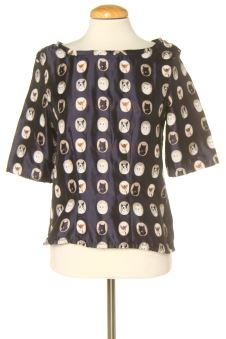 Blusa de manga corta S PERCENTIL