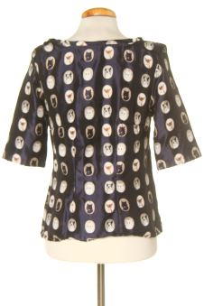 Blusa de manga corta S PERCENTIL