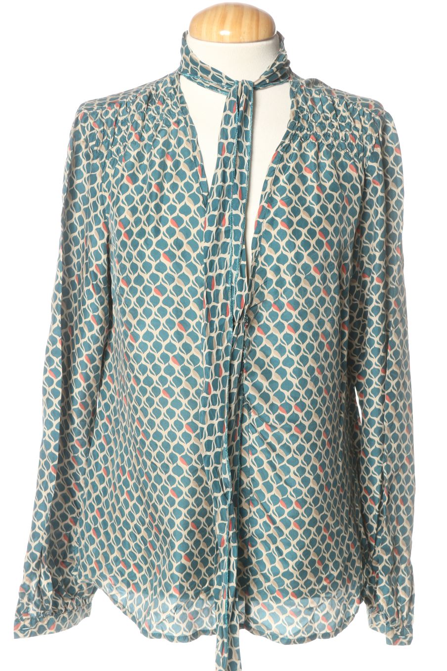 Blouse à manches longues Pepe Jeans de la taille XL, de couleur imprimés de soie