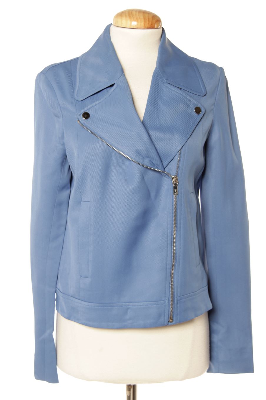 Blouson Massimo Dutti de la taille 36 de couleur bleu