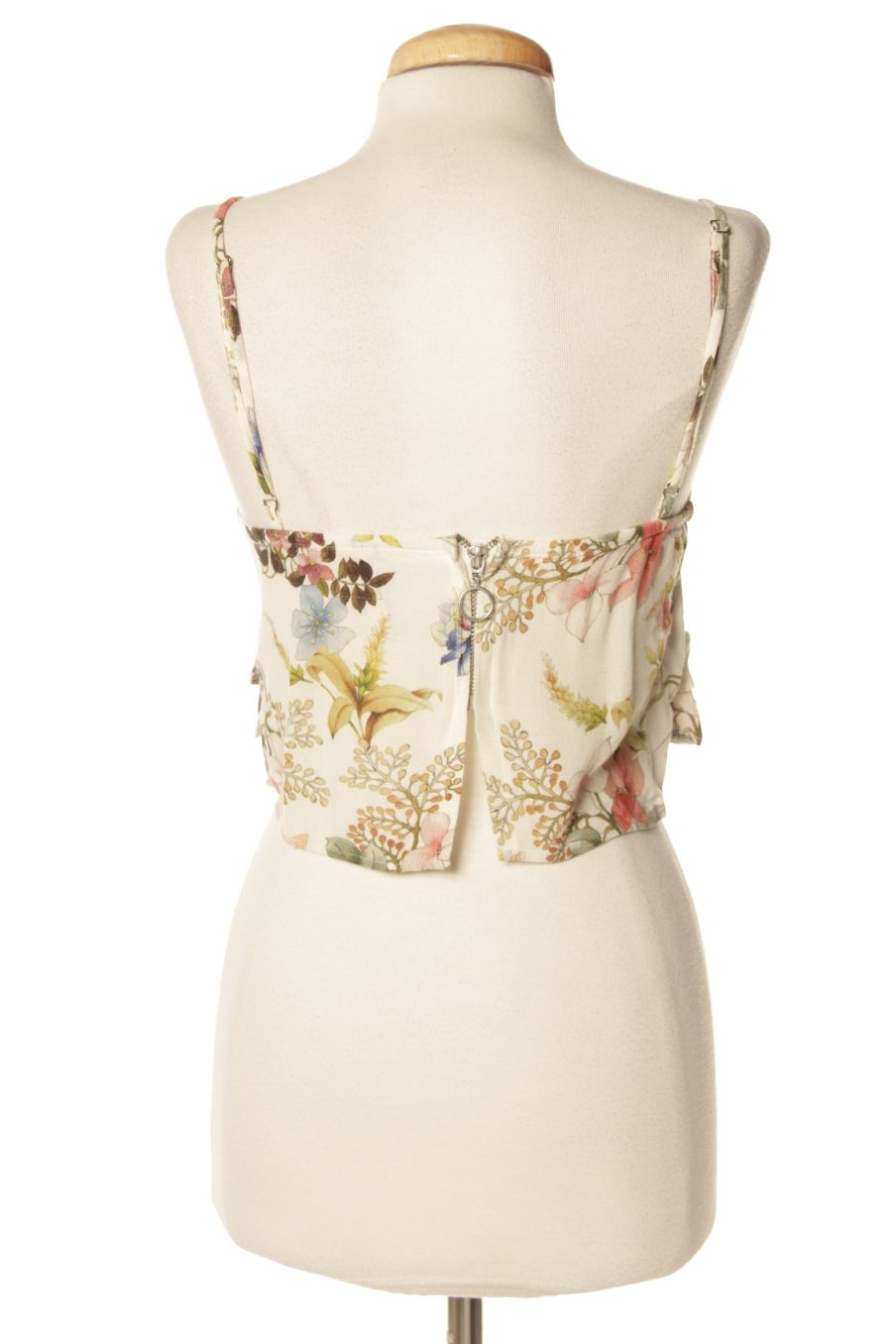 Top Stradivarius de la taille S, de couleur fleurs