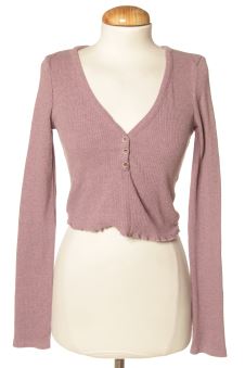 T-shirt à manches longues S Pull & Bear