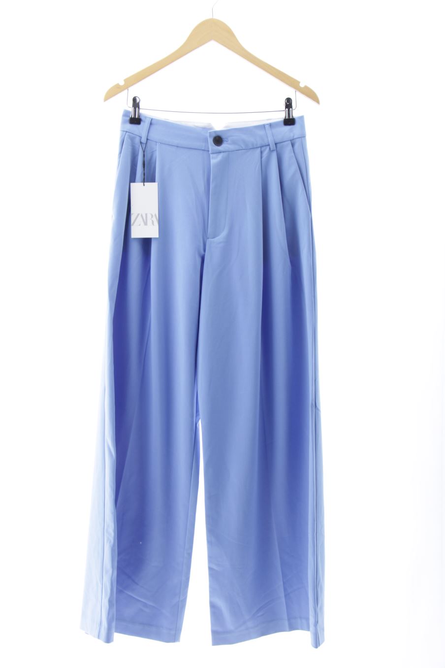 Pantalon Zara de la taille S, de couleur bleu