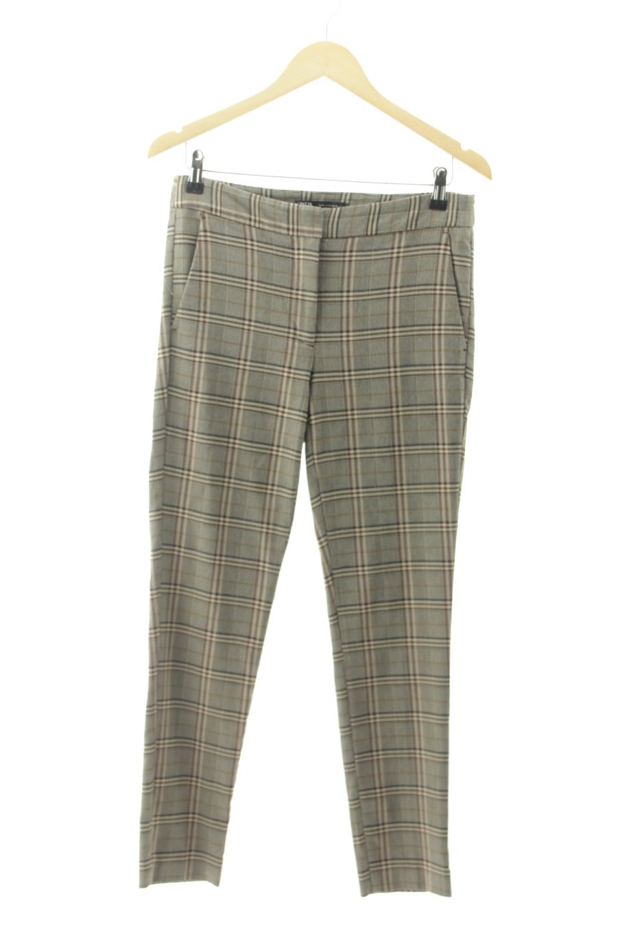 Pantaloni de Zara de la talla M, de color quadri