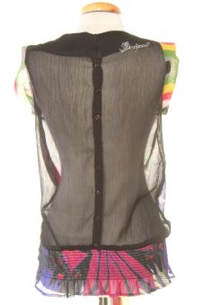 Blouse à manches courtes S Desigual