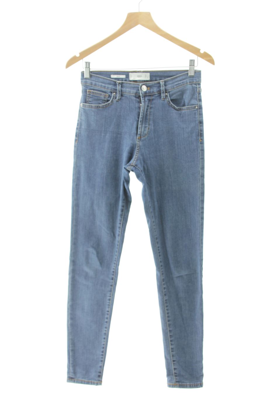 Jeans Mango de la taille XXS, de couleur bleu de denim