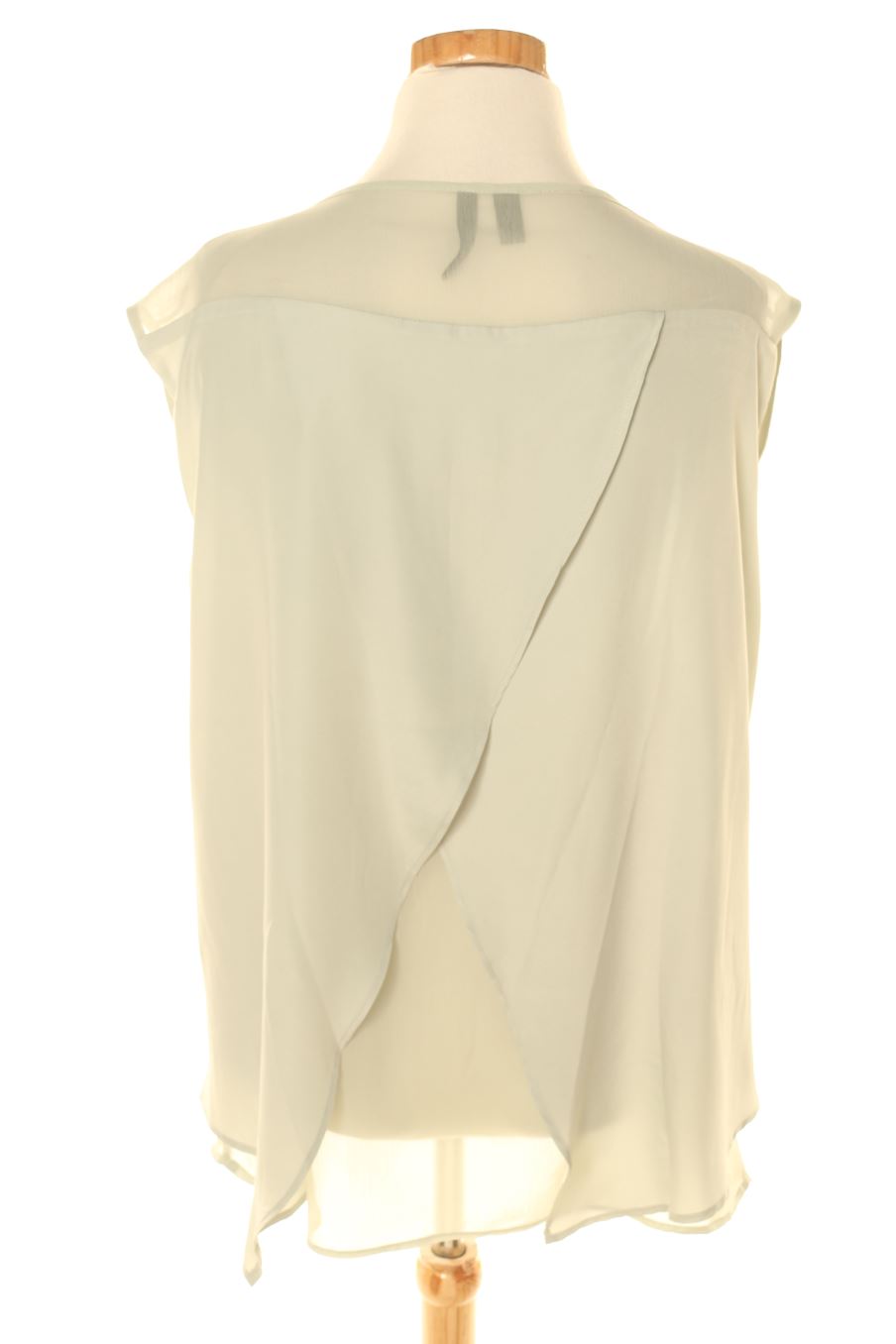 Blouse à manches courtes Mango de la taille S, de couleur vert