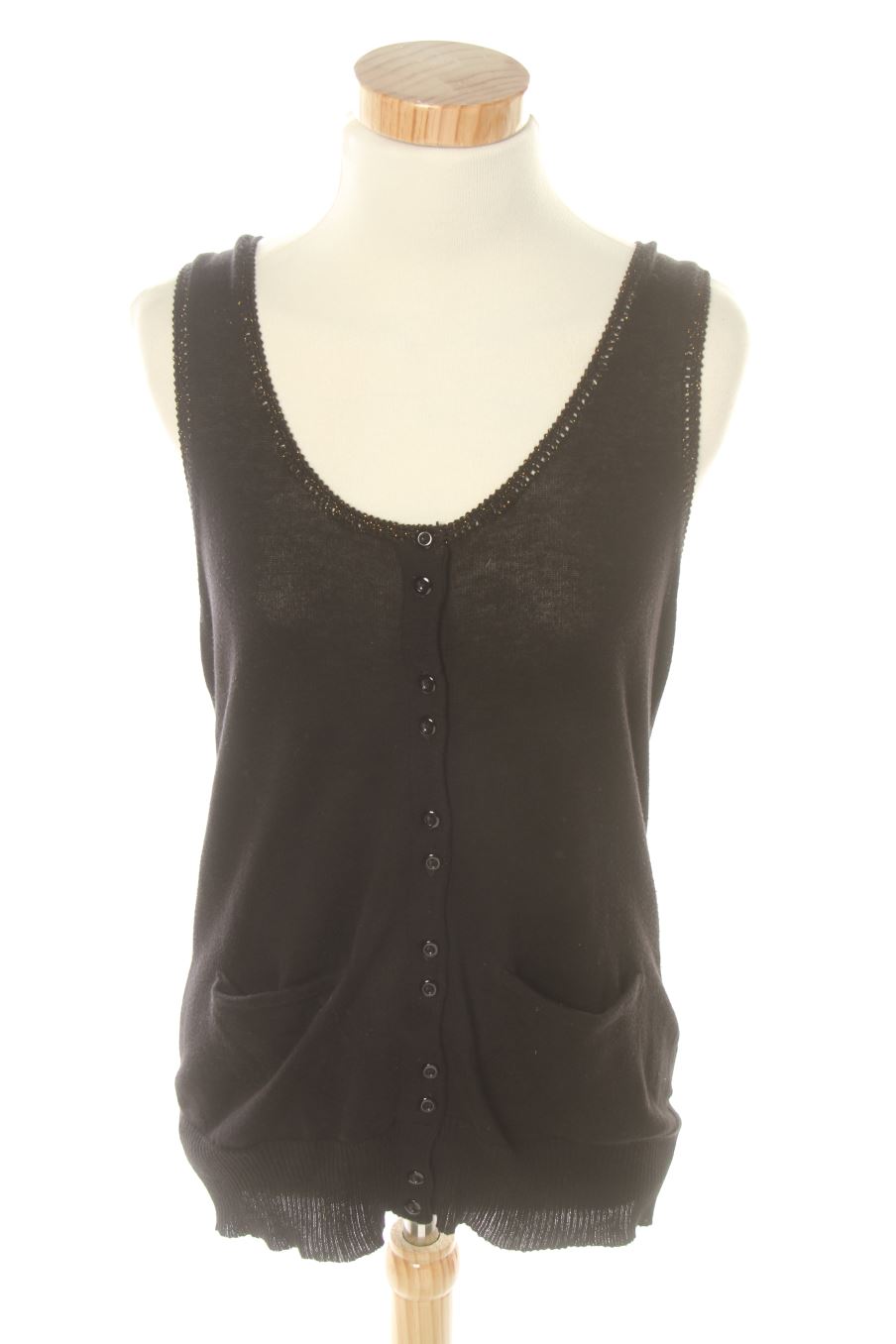 Top de Springfield de la talla M, de color negro