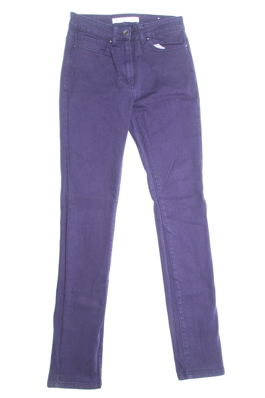 Jeans Monoprix de la taille 34, de couleur bleu marine de denim