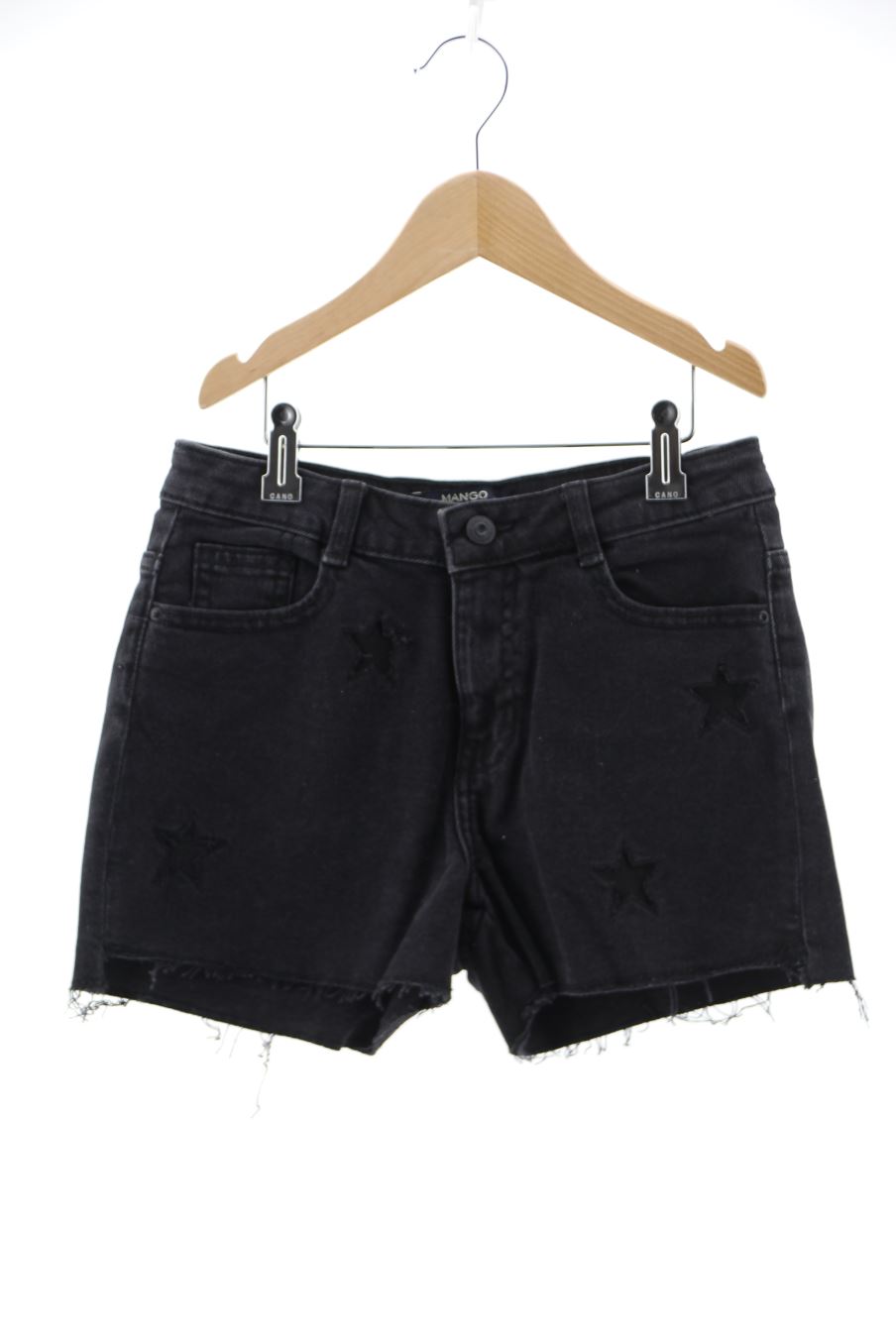 Short en jean Mango de la taille 11 ans de denim de seconde main