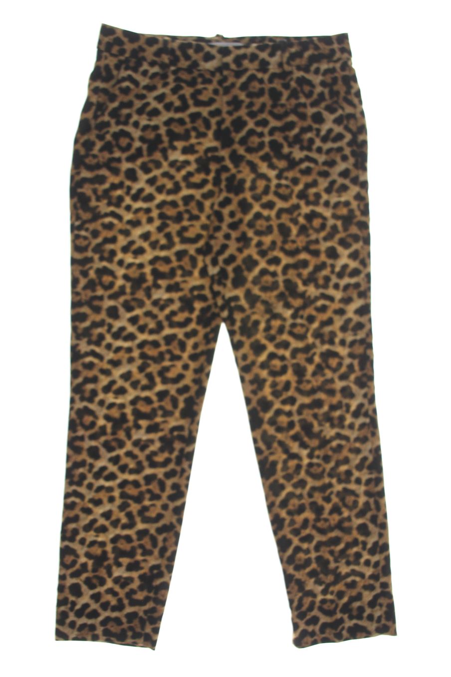 Pantaloni de Zara de la talla 36 de color stampa animalier