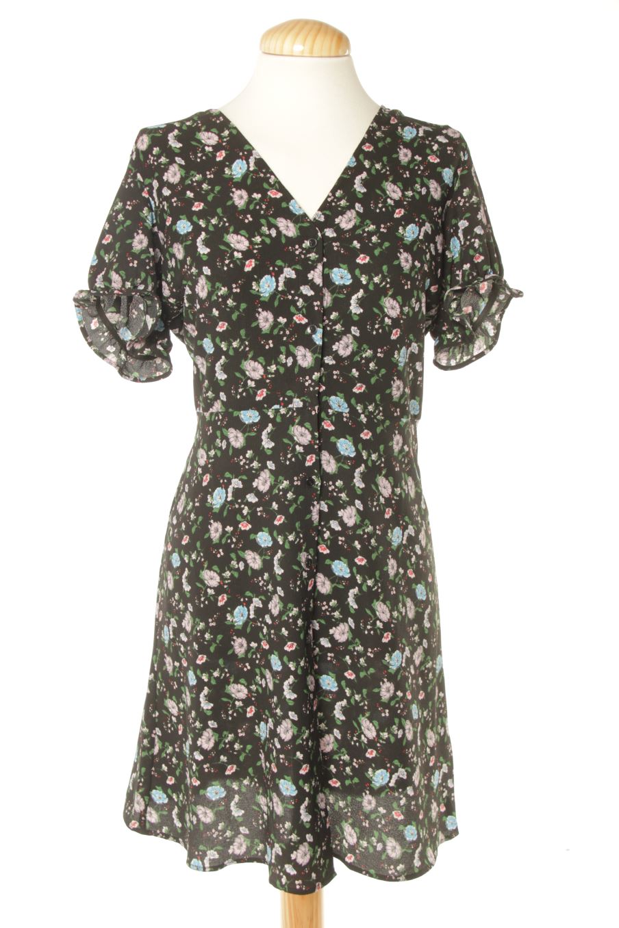 Robe casual H&M de la taille 36, de couleur fleurs