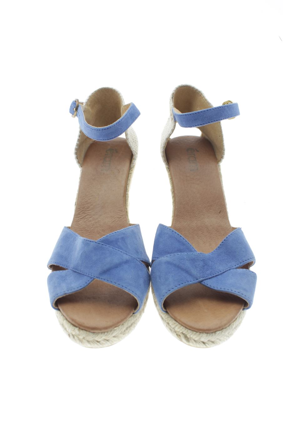 Plataformas de Éram de la talla 40, de color azul de