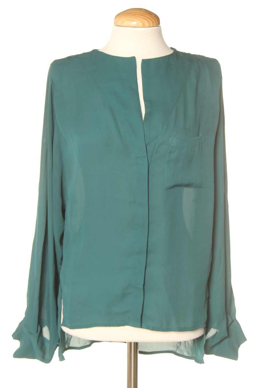 Camicia de H&M de la talla 34, de color verde