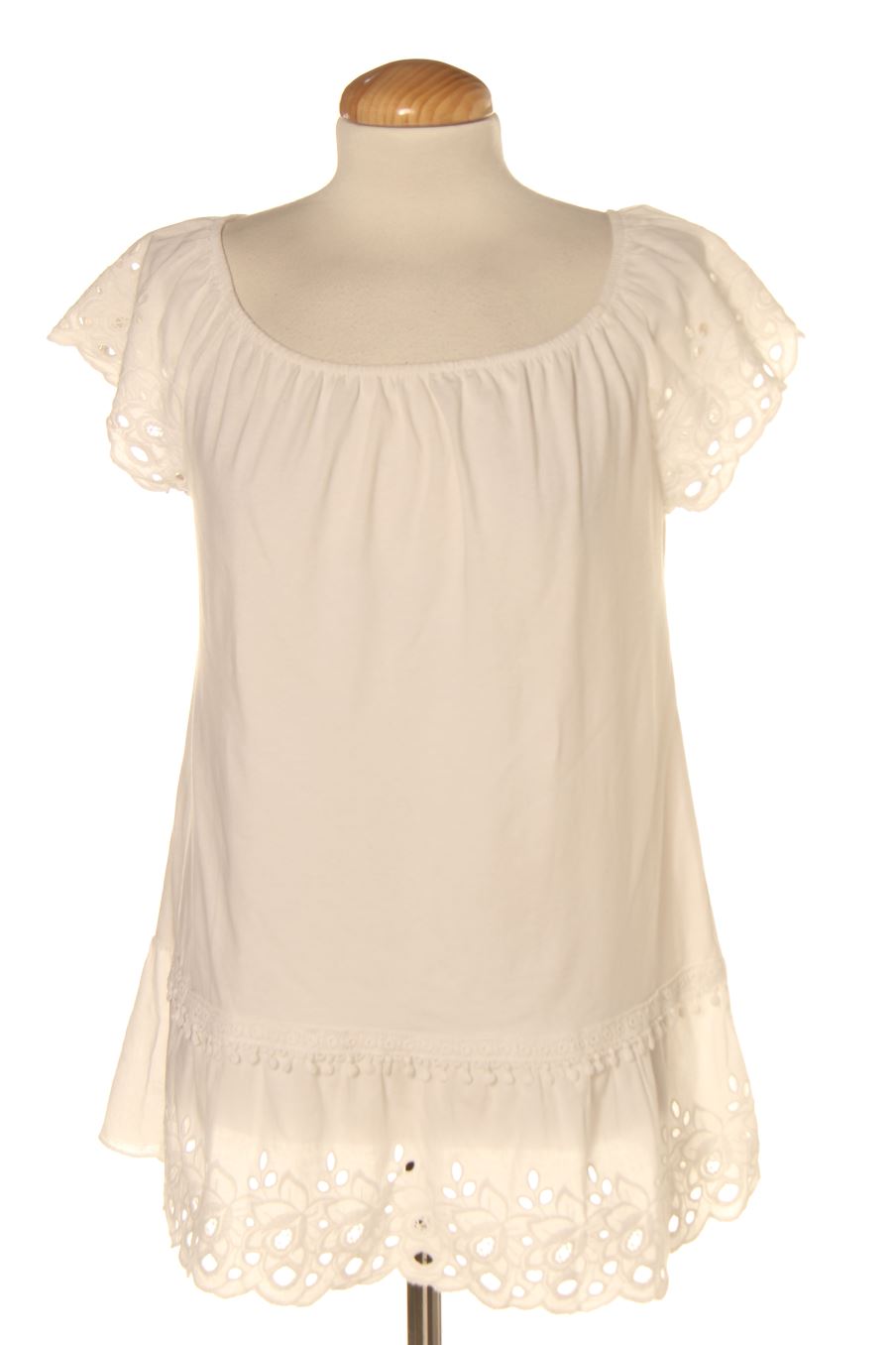 T-shirt New collection de la taille M, de couleur blanc