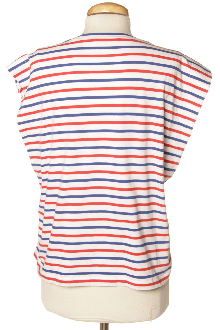 Camiseta de Zara de la talla M, de color rayas