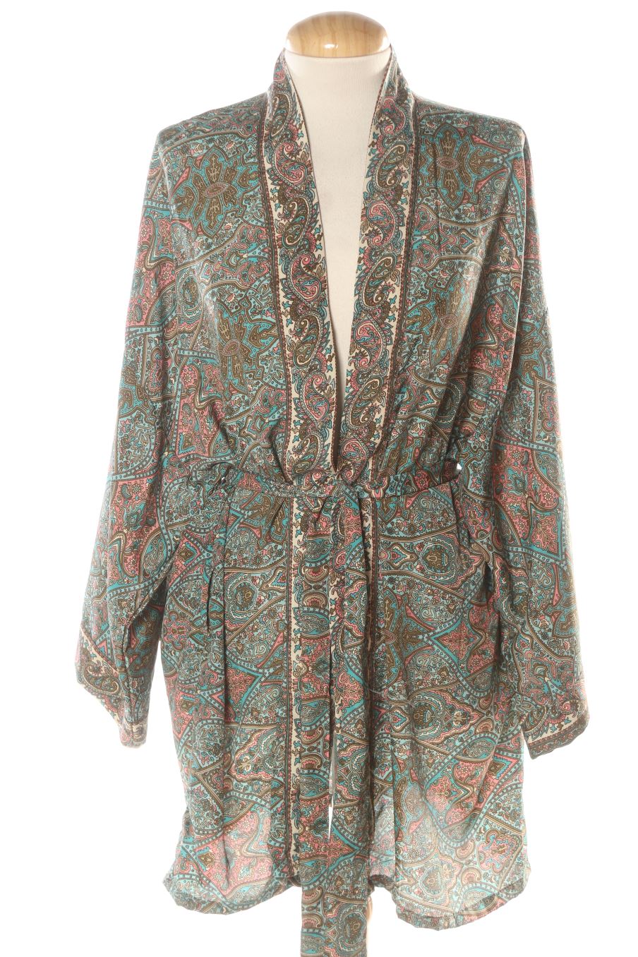 Kimono von NOLA Größe Einzelgröße, Farbe Aufdruck, aus Seide für