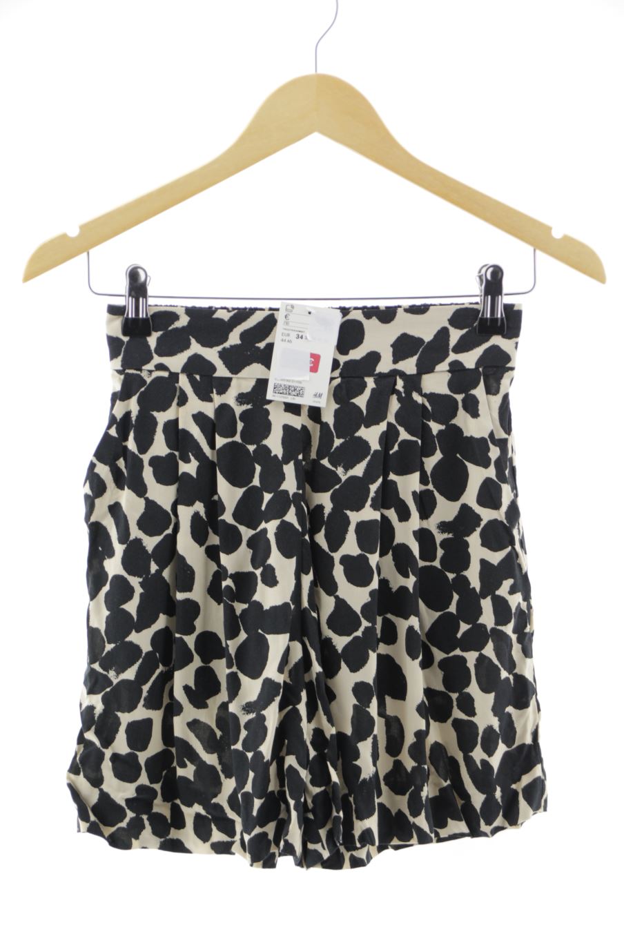 Shorts H&M de la taille 34, de couleur noir
