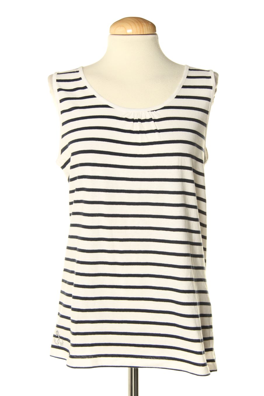 Camiseta sin mangas de Terre de Marins de la talla 40, de color rayas