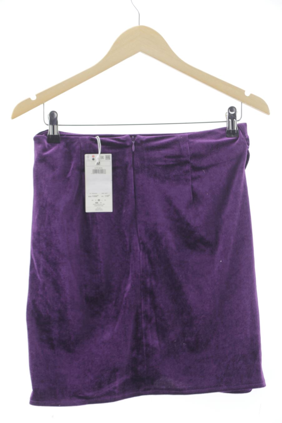 Jupe Reserved de la taille M, de couleur pourpre de velours