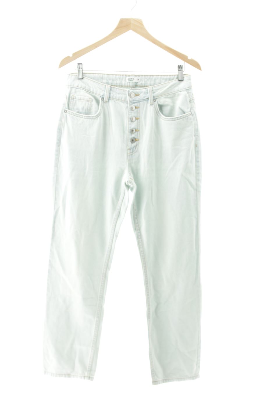 Jeans Gémo de la taille 38, de couleur bleu de denim