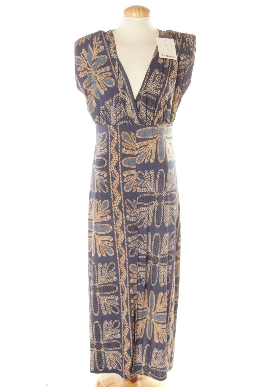 Robe casual Tiramisú de la taille XL, de couleur imprimés