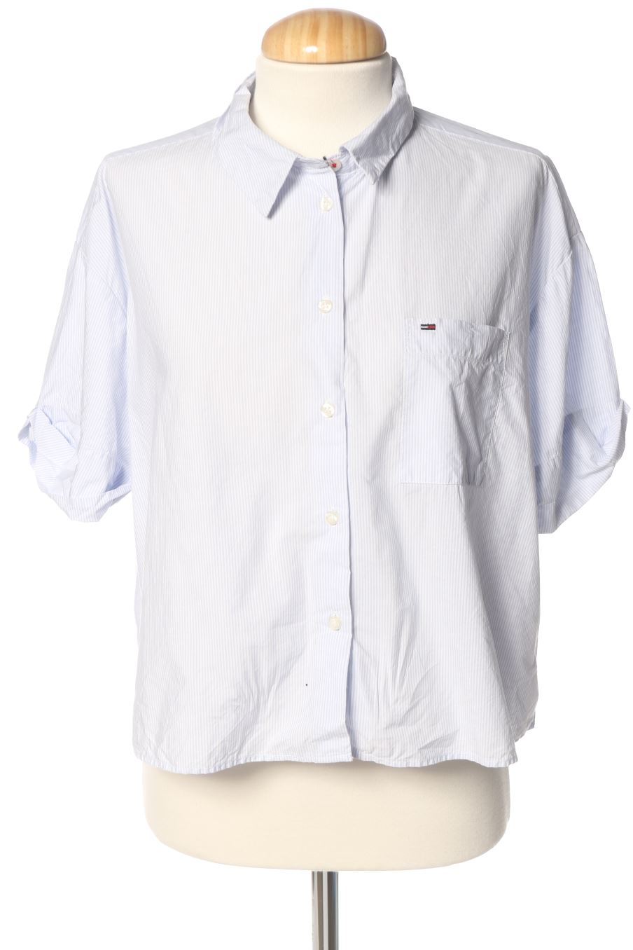 Chemise Tommy Hilfiger de la taille M, de couleur bleu