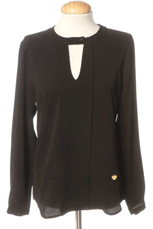 Blusa a maniche lunghe