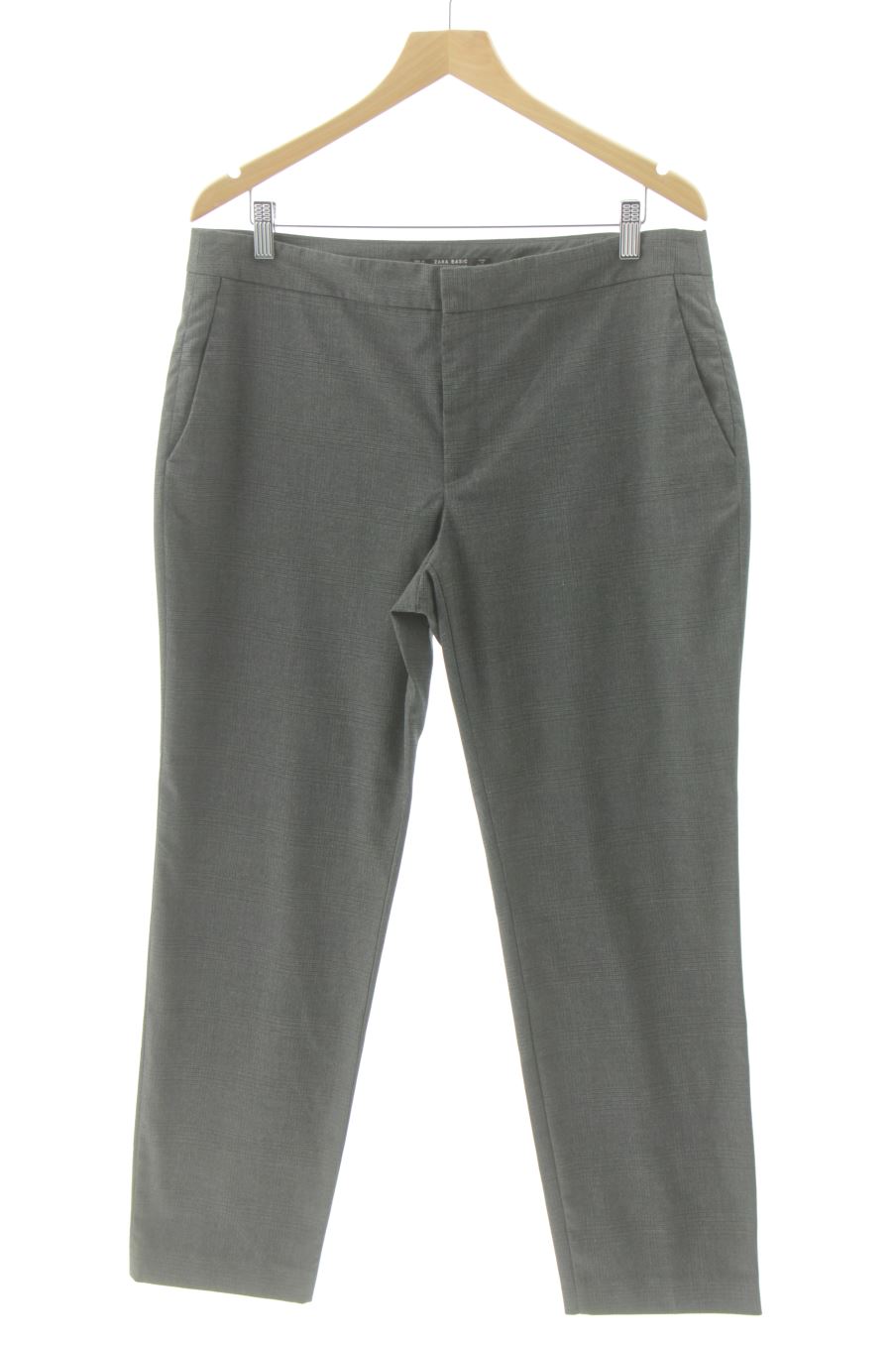 Pantaloni de Zara de la talla 44, de color quadri